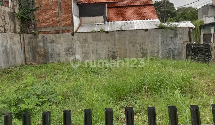 Land Plot Ready to Build in Rare Pondok Bambu Compound, East Jakarta.