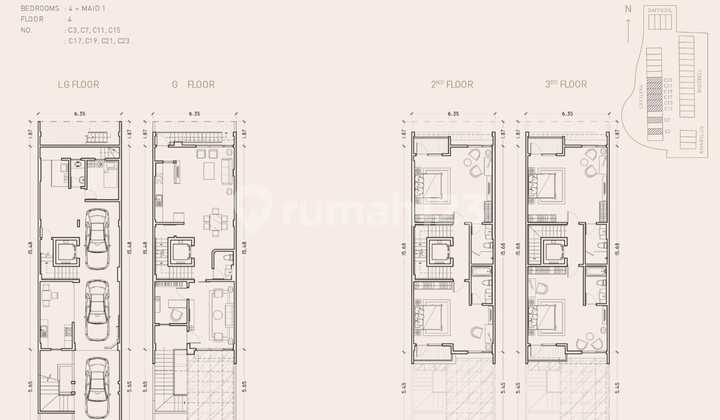 Pondok Indah Town ******** Dalam Kompleks Perbukitan 10 Menit Ke Pondok Indah Mall Pondok Ponang Jakarta Slatan 2