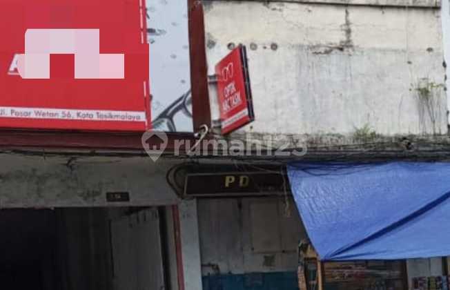 For Sale: Former Produce Store on Main Road in Downtown Tasikmalaya at Jl. Pasar Wetan No. 47, Argasari, Cihideung, Tasikmalaya City, West Java, Indonesia, 46122, Cibeureum 1