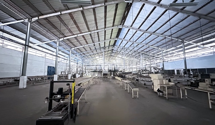 Jual Murah Ex Pabrik Pailit Kawasan Industri Jatake Tangerang