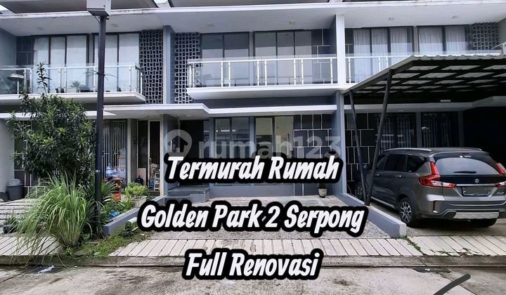 Rumah Murah Golden Park 2 Serpong Full Renovasi Dekat Stasiun Cisauk