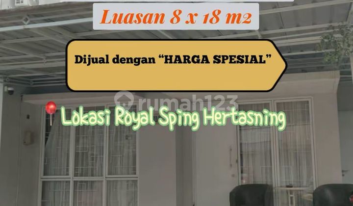 Rumah Murah Full Prabot di Royal Spring Hertasning Makassar 2