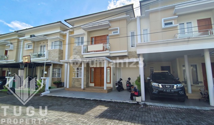 Rumah Cluster Semi Furnish 2 Lantai Dijual Jogja area Jalan Magelang-AM Sangaji, dekat Kampus UGM, MMTC, RS Sardjito, JCM, Tugu Jogja, Hotel Tentrem, Gereja Aletheia, Gereja Jetis, dekat Sekolah Kalam Kudus, Budi Utama.