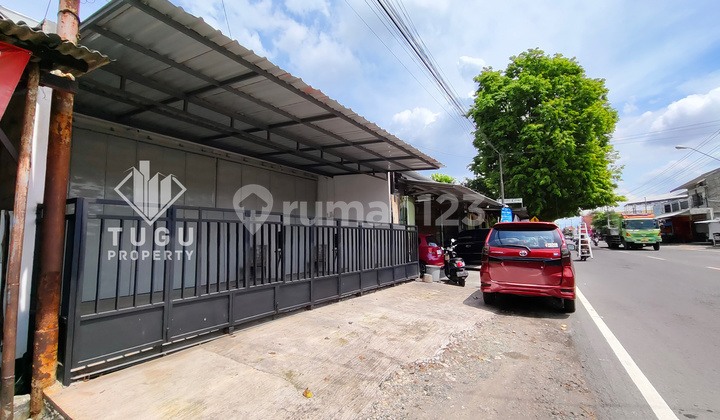 Wide 8-Meter Front Business Space for Rent on Bantul Road, South of Dongkelan Ringroad, Near PASTY, Open University UT, Pugeran Church, West Beteng Corner