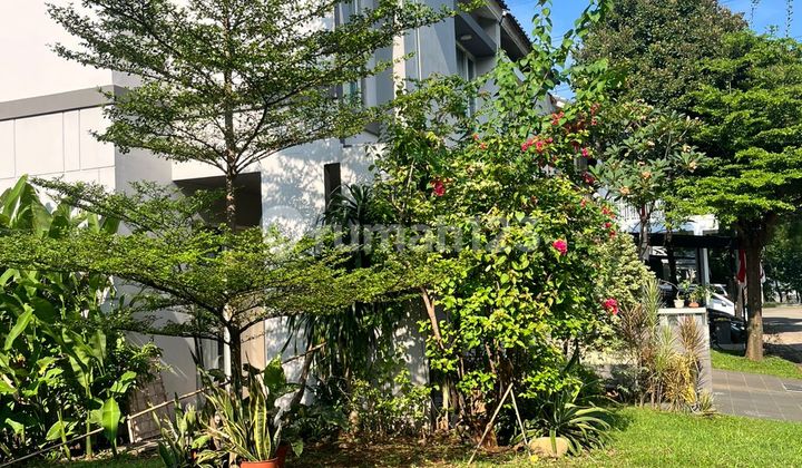Rumah Semi Furnished 2.5 Lantai Posisi Hook dengan Taman, Bintaro Rumah Semi Furnished 2.5 Lantai Posisi Hook dengan Taman, Bintaro