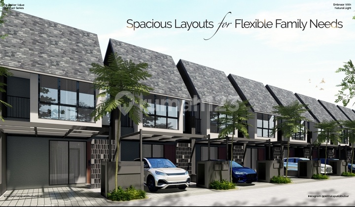 Pre Launching Desain Baru 2 Lantai Eksklusif Dekat Lrt 2