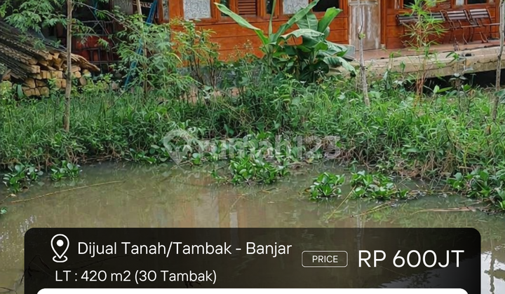 Dijual Tanah/Tambak di Banjaran Bandung, Akses Masuk Menggunakan Motor