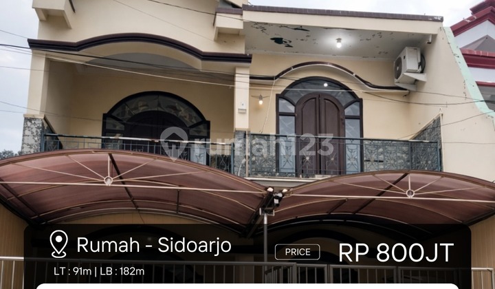 Rumah 2 Lantai di Sidoarjo Dekat dengan Lippo Mall dan Akses Toll Rumah 2 Lantai di Sidoarjo Dekat dengan Lippo Mall dan Akses Toll