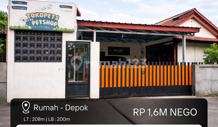 Rumah 1 Lantai di Depok Dekat dengan Stasiun Depok Lama dan Juga Rs Bakti Yudha Rumah 1 Lantai di Depok Dekat dengan Stasiun Depok Lama dan Juga Rs Bakti Yudha