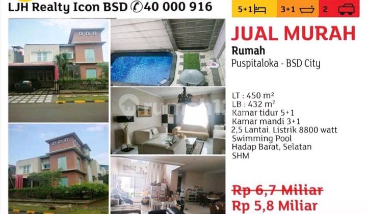 For Sale Ready-to-Live-in House in BSD Tangerang 1