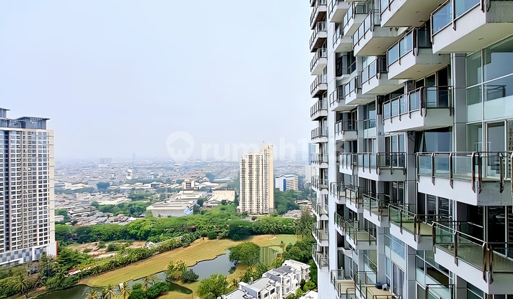 Apartemen Springhill Kemayoran 2 Kmr 2 Lantai Balkon Besar Bs KPR