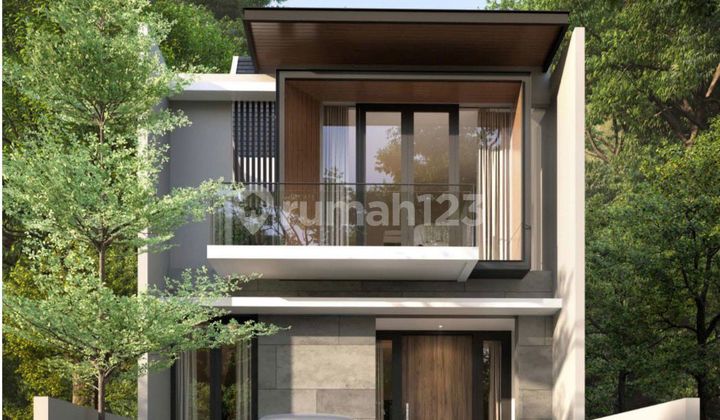 Djual Rumah 2 Lantai Bergaya Modern di Northwest Lake Citraland