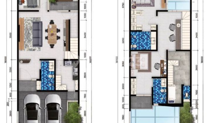 Dijual Rumah 2 Lantai Lokasi Strategis di Perumahan Northwest Lake Citraland 2