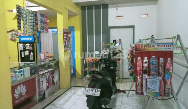 Dijual Rumah dan Toko di Perumahan Quality Garden Krian 2