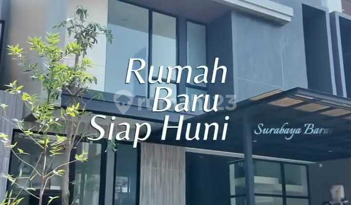Rumah Siap Huni District 9 Tipe Ardmore Citraland Utama Surabaya 2