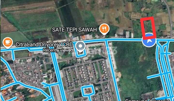 Own Commercial Land in Randegansari Main Road, Driyorejo, Gresik Own Commercial Land in Randegansari Main Road, Driyorejo, Gresik