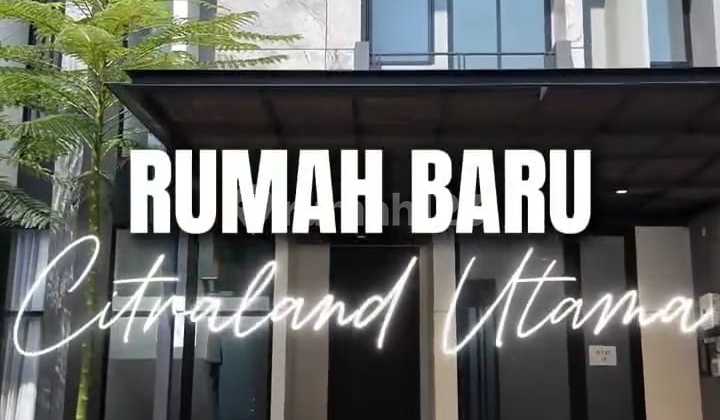 Rumah Baru Modern District 9 Tipe Dempsey Citraland Utama Surabaya 1