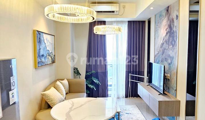 For Sale New and Fully Furnished Apartment Grand Sungkono Lagoon Tower Caspian Dukuhpakis Surabaya