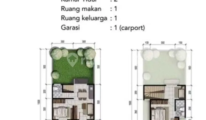 Dijual murah rumah 2 lantai citraland northwest park 1