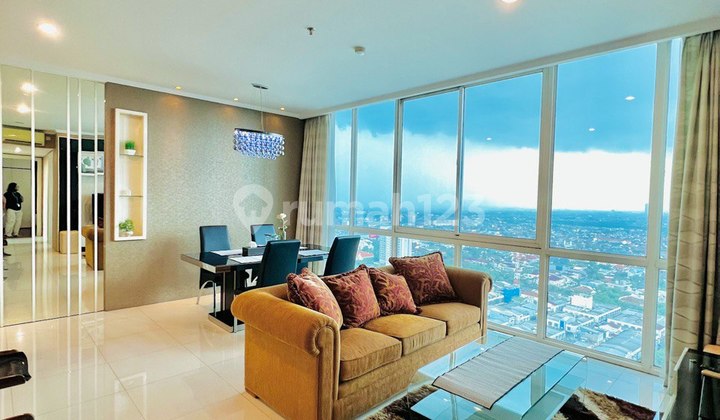 Full Furnish Apartemen Type 3 Br City View di Ciputra World Surabaya 2