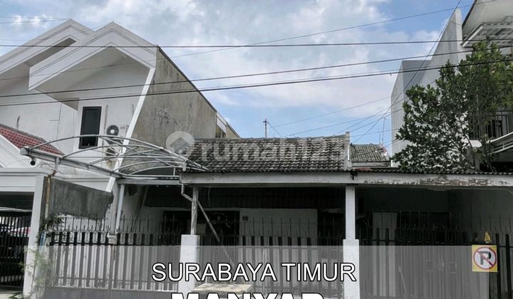 For Rent: 1-Story House in Manyar Near Surabaya City Center 1