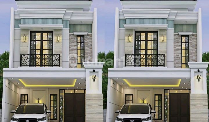 Dijual Rumah American Clasic Mewah di Babatan Pantai 1