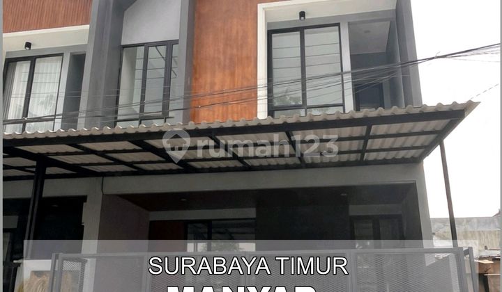 For Sale New Ready-to-Occupy House in Manyar, East Surabaya, Strategically Located Near University and Mall 1