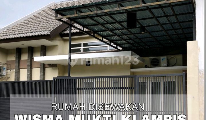 Disewakan Rumah Sangat Murah Lokasi Strategis di Wisma Mukti Klampis Surabaya 1