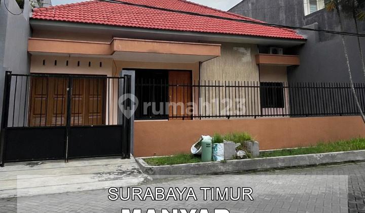 New Ready-to-Occupy Flood-Free House for Sale in Manyar, Surabaya