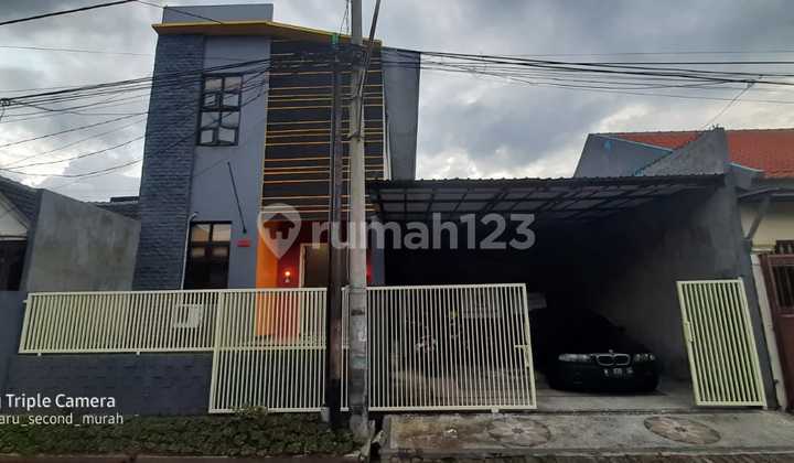 Dijual Rumah Murah 2 Lantai Di Perumahan Villa Jasmine Sidoarjo Kota Rumah SHM di Villa Jasmine 1 Residence Block A No. 1, Suko, Sidoarjo, Sidoarjo, Jawa Timur, Indonesia, 61224, Sidoarjo Bagus