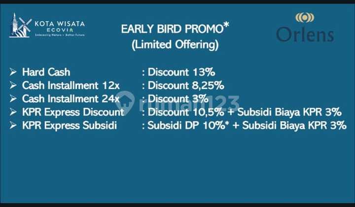 2 Floors, Certificate of Ownership, in the Tourism City Area.