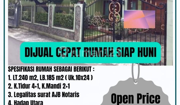 Dijual Cepat! Rumah Siap Huni, Turun Harga Segera Survei Lokasi Condet Jakarta