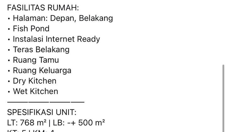 Tanah Luas dan Bangunan Bagus Terawat Lokasi Strategis di Pancoran, Jakarta Selatan 2