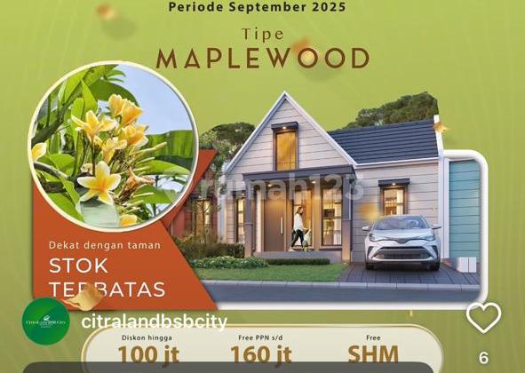 Rumah 1 Lantai Modern Minimalis Dengan 3 Kamar Tidur, Konsep Cluster Jalan Lebar Dan Halus Aspal Hotmix. Banyak Promo. Boleh Lihat2 Dulu Ke Lokasi di Cluster Victoria Highland Perumahan Citraland BSB City, Perumahan Citraland BSB City Cluster Victoria Hig 2