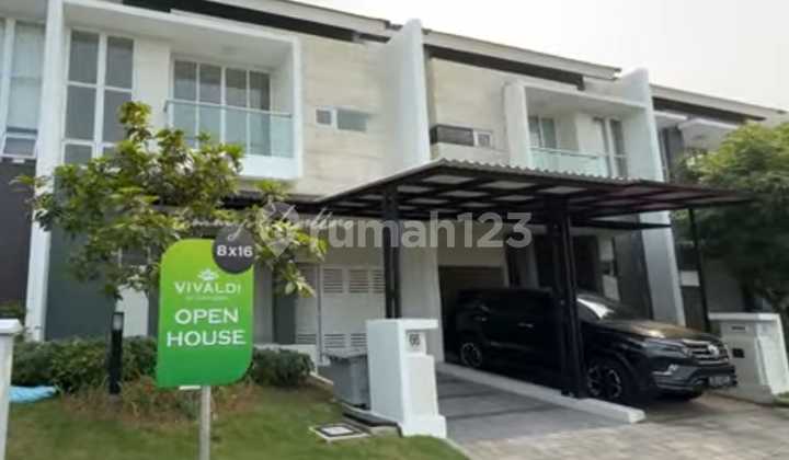 FOR SALE 2-Story House 8 x 16 at Vivaldi Cluster Gading Serpong