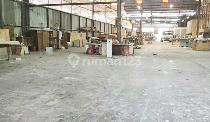 Dijual Cepat Gudang Ex-workshop Furniture Masuk Truk Containe Besar Di Bitung Tangerang Dekat Karawaci