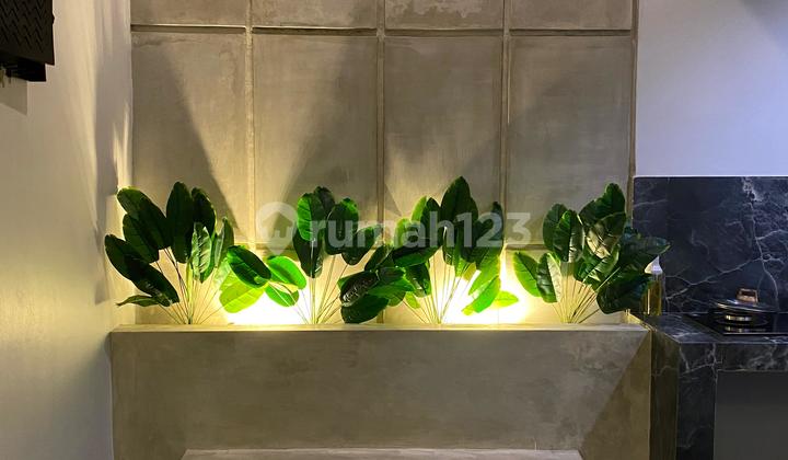 Rumah Desain Industrial Semifurnished Dekat Pekayon Bekasi