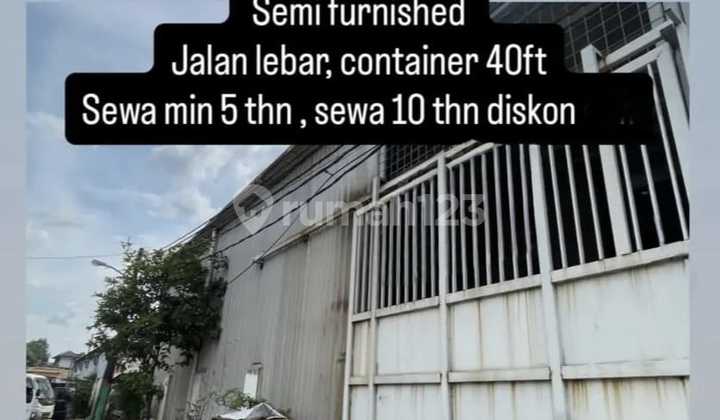 Gudang dan Kantor Kondisi Semi Furnished di Kawasan Industri Cikupa Gudang dan Kantor Kondisi Semi Furnished di Kawasan Industri Cikupa