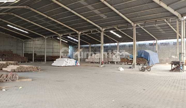 Gudang luas 5829 m2, Bebas Pungli, Kapuk Kamal, Jakarta Barat