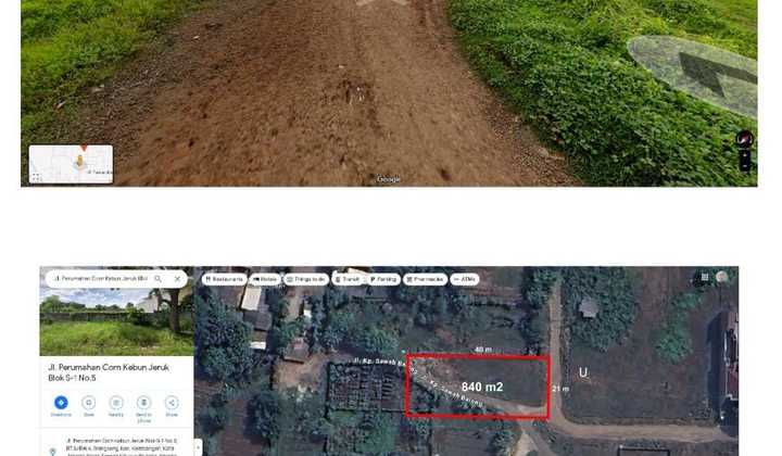 Flood-Free Land Plot with One Gate System in Intercon Kebun Jeruk Housing - West Jakarta