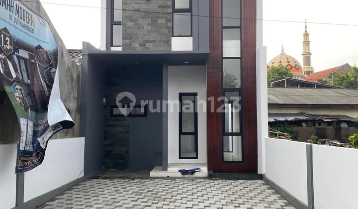 For Sale New Building House – Strategic Location in Jatiwaringin, Pondok Gede, Bekasi