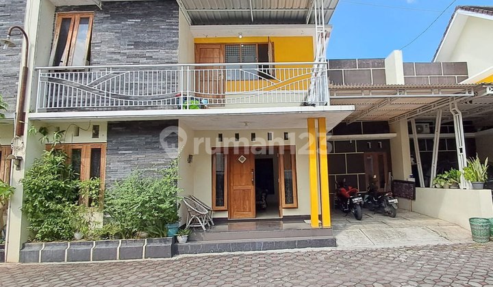 Rumah Bagus Murah 2 Lantai Luas Tanah 85 Di Cluster Lokasi Strategis Dekat Superindo Dan Kampus Uin