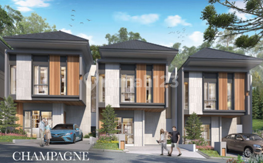 Dijual Rumah Brand New Type Champagne Citra Sentul Raya 