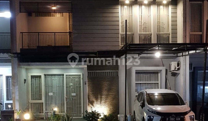 Rumah Bagus Ada Kolam Ikan di Cluster Feronia Alam Sutera, Tangerang Selatan