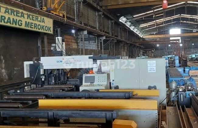 Dijual Pabrik Konstruksi Perakitan Baja Tangerang Dijual Pabrik Konstruksi Perakitan Baja Tangerang