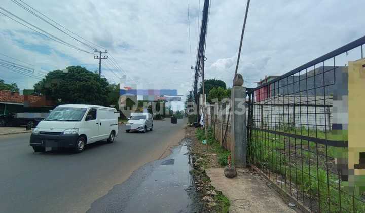 Commercial land for rent on the main road in Cileungsi Jonggol, Bogor.