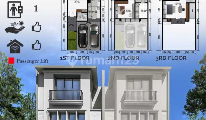 RUMAH BARU GRESS 3 LANTAI- MODERN MINIMALIST DI GRAHA FAMILI! RUMAH BARU GRESS 3 LANTAI- MODERN MINIMALIST DI GRAHA FAMILI!