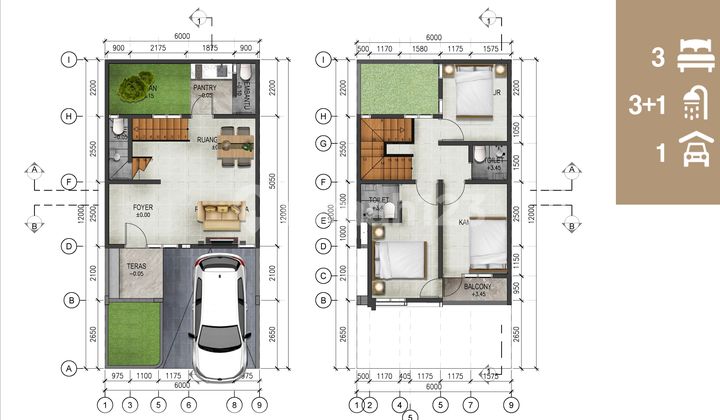 Modern 2-Story House Ready Stock (Move-In Ready) in Strategic Area 2