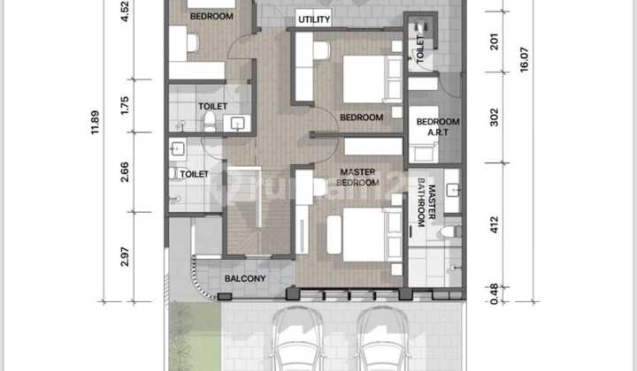 Dijual Rumah Legenda Wisata Cibubur 2