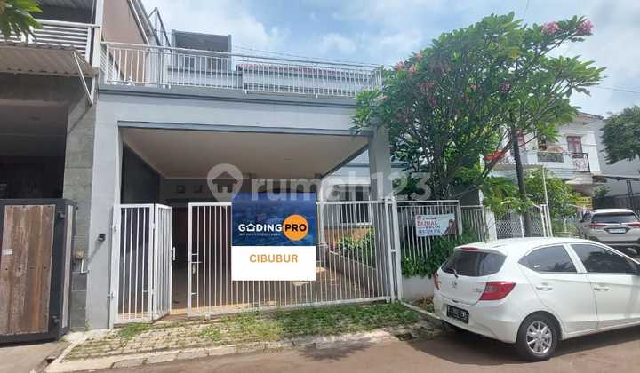 For Sale Renovated House in Citragran Cibubur Near Front and Rear Mall Entrance